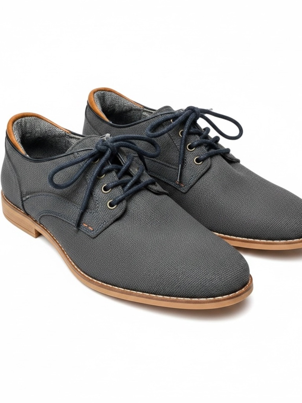 Bull Boxer Gray Casual Lace Up Shoes Men’s Size 8 EU 41